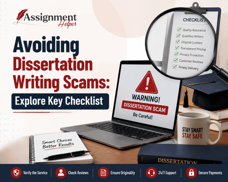 Avoiding Dissertation Writing Scams: Explore Key Checklist