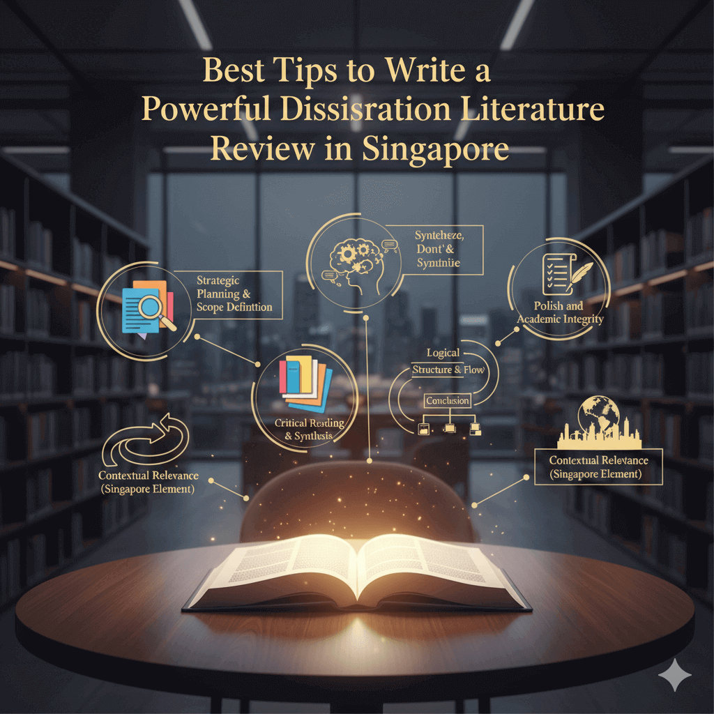Best Tips to Write a Powerful Dissertation Literature Review in Singapore
