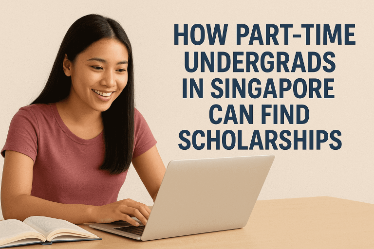 2. How Part-Time Undergrads in Singapore Can Find Scholarships
